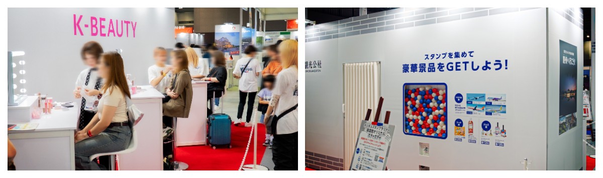 韓国観光公社様のブース