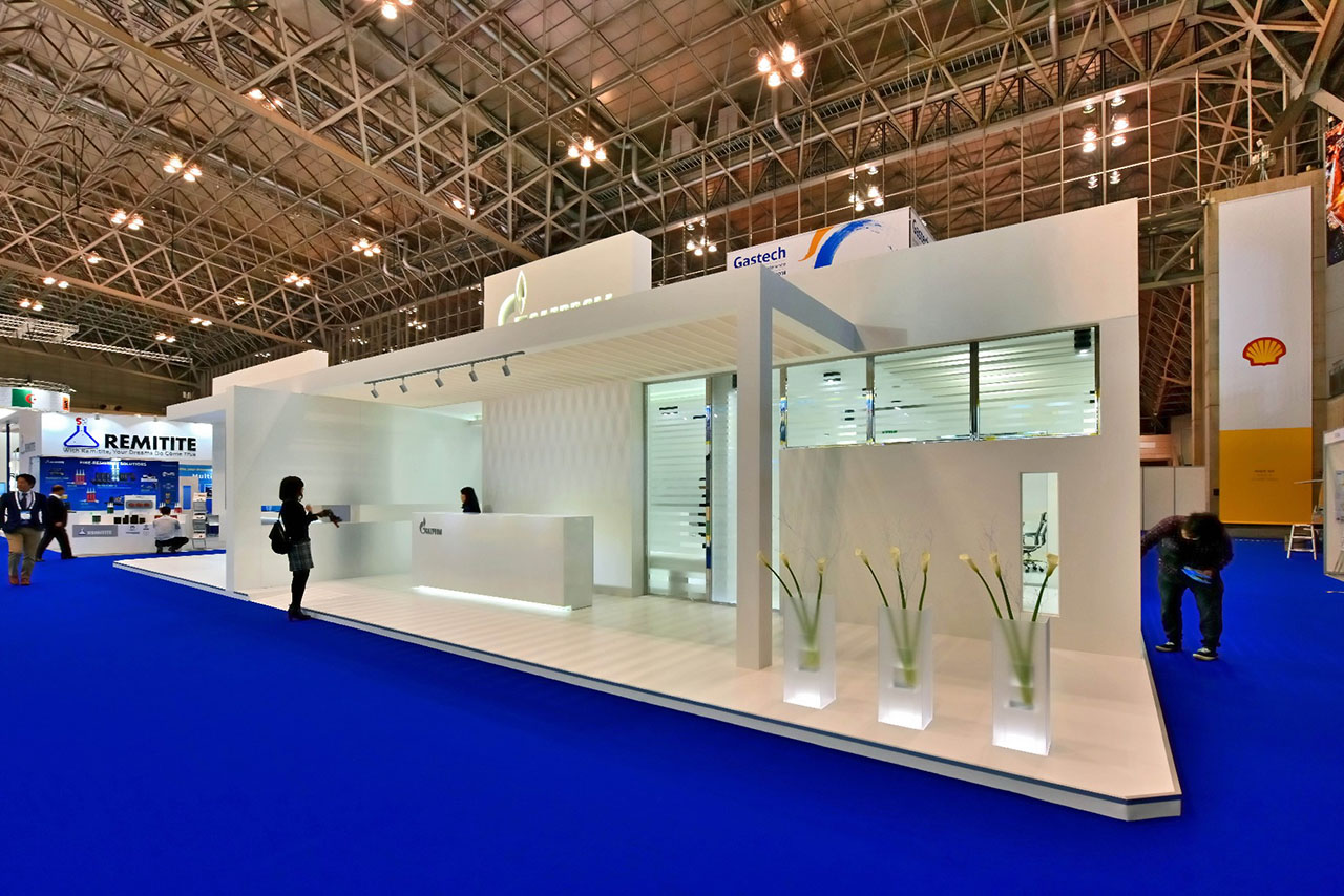 Gazprom／Gastech2017 Exhibitions 展示会 実績 サクラ