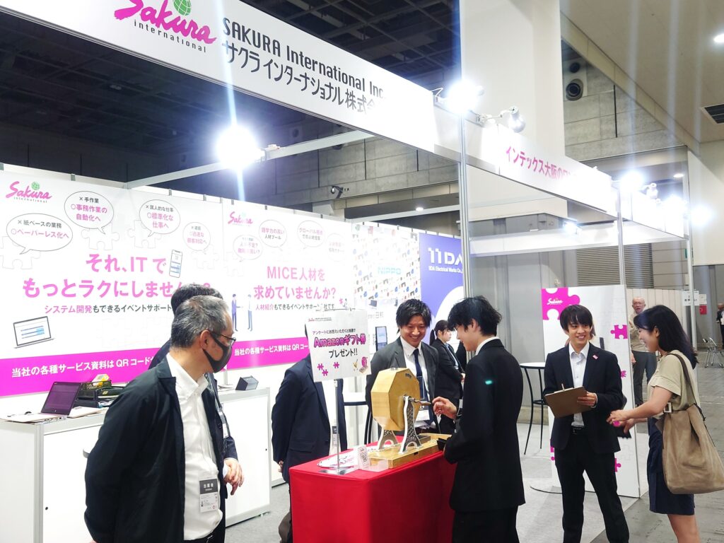 Japan MICE EXPO2024 会期中の様子