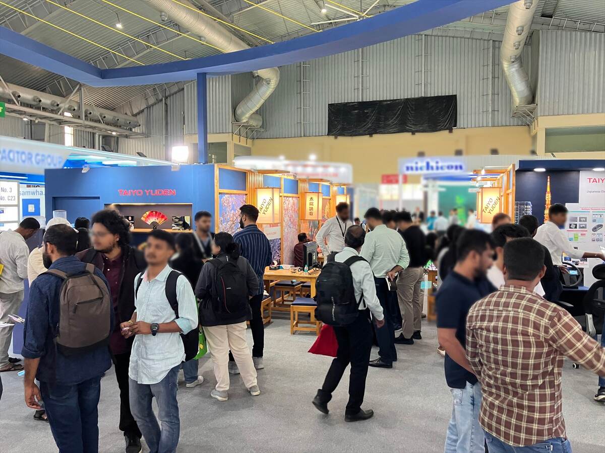 electronica India 2025の様子