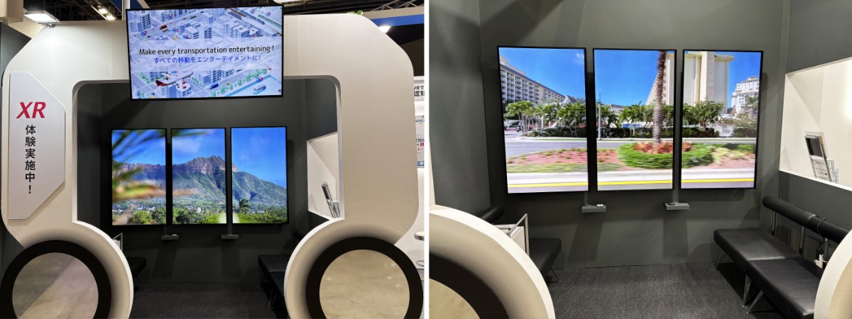 ハワイで行われているXR体験観光の再現