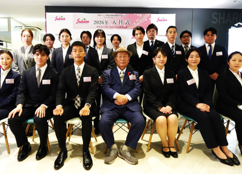 2026年 サクラインターナショナル株式会社 入社式を挙行しました!